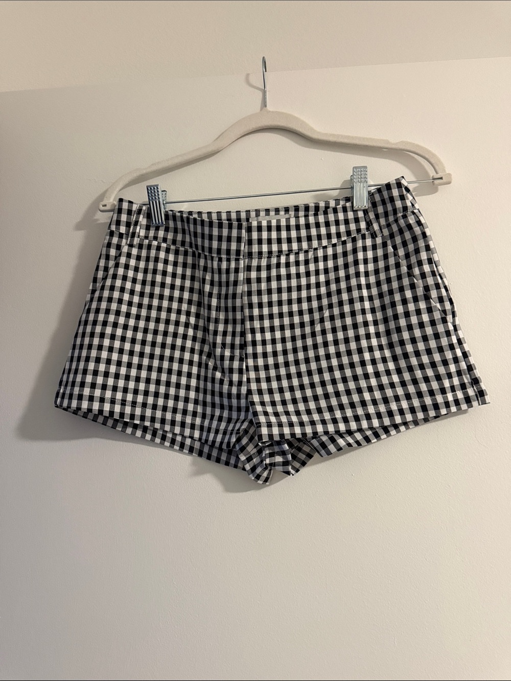Peppermayo Classic Black & White Gingham Women’s Shorts